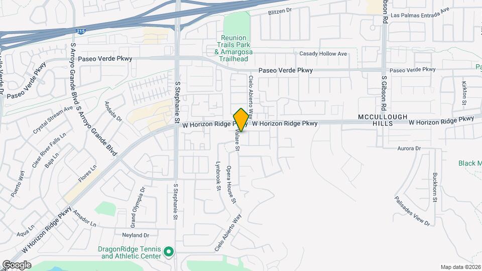 1297 Ventura Clfs Ave Map and Location Details