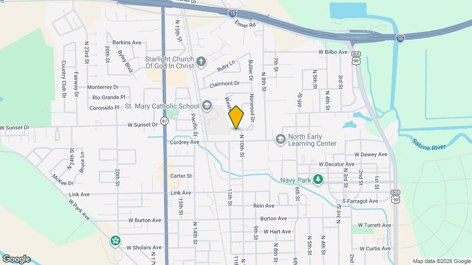 2203 Westway St Map and Location Details