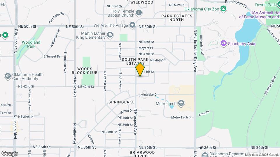 1510 NE 43rd St Map and Location Details