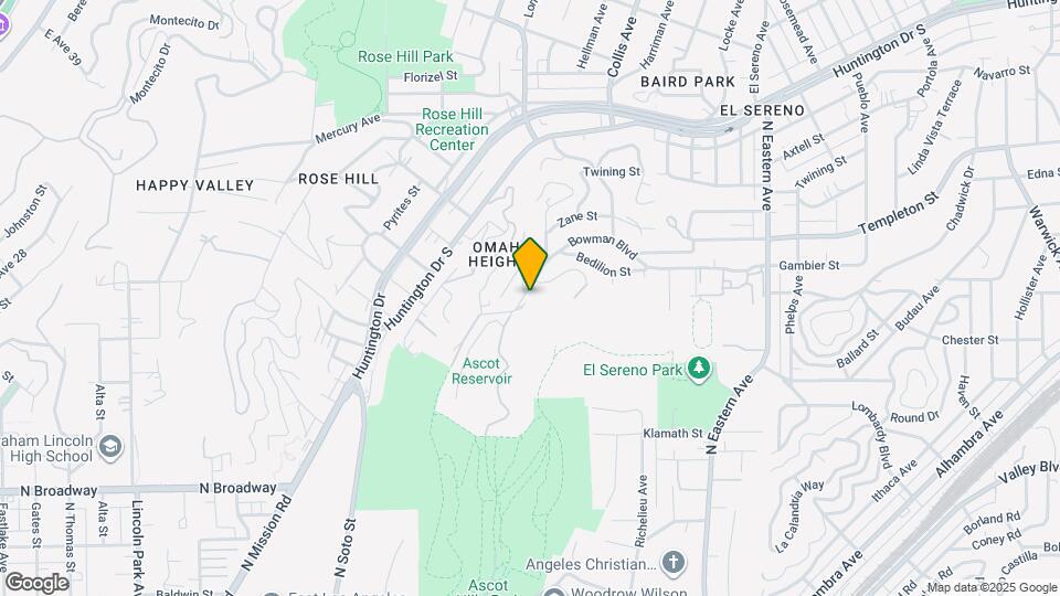 4428 Bowman Blvd Mapa y Detalles de la Ubicación