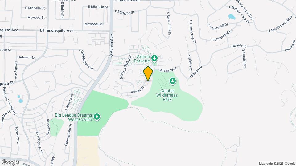 1911 Tanglewood Dr Map and Location Details