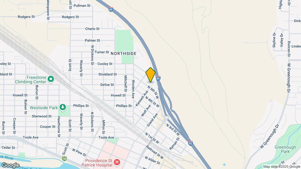 1231 Kennett Ave Mapa y Detalles de la Ubicación