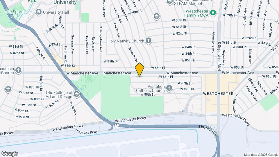 6732 W 86th Pl Map and Location Details