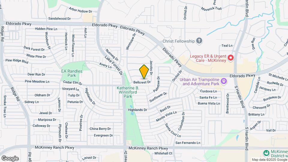 4512 Bellcrest Dr Map and Location Details