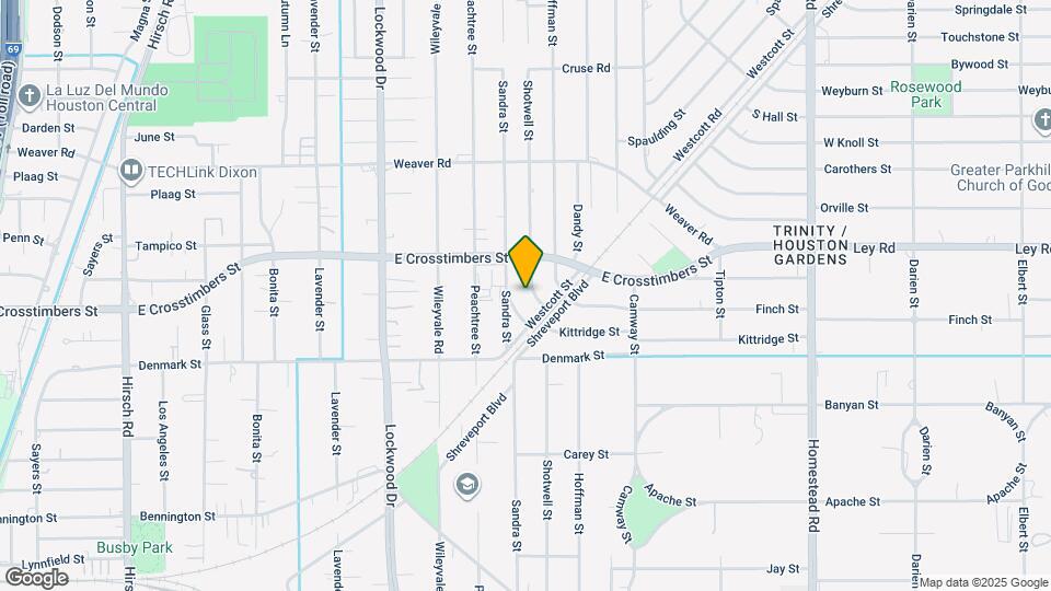 7613 Shotwell St Map and Location Details