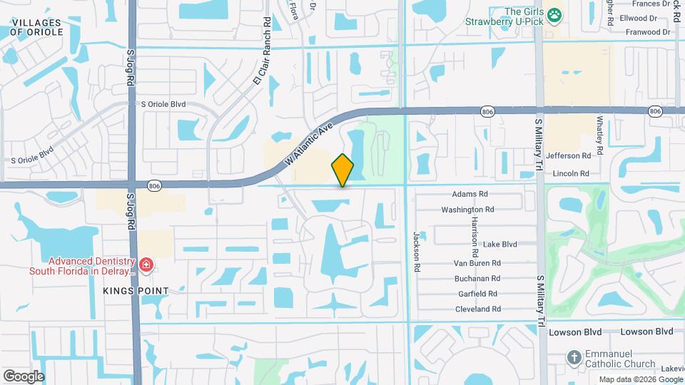 15355 Lakes of Delray Blvd Map and Location Details