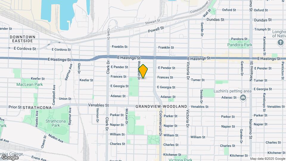 1622 Frances St Map and Location Details