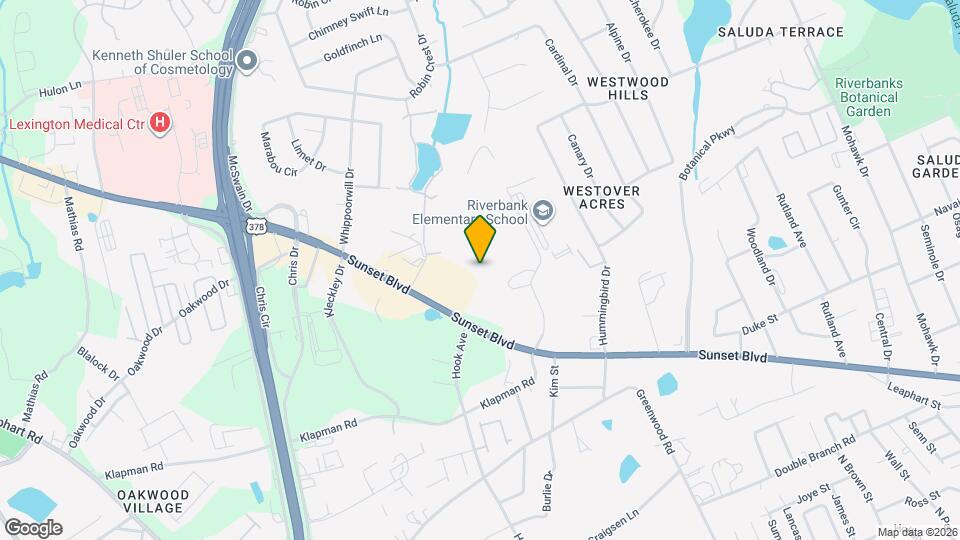 803 New Brookland Pl Map and Location Details