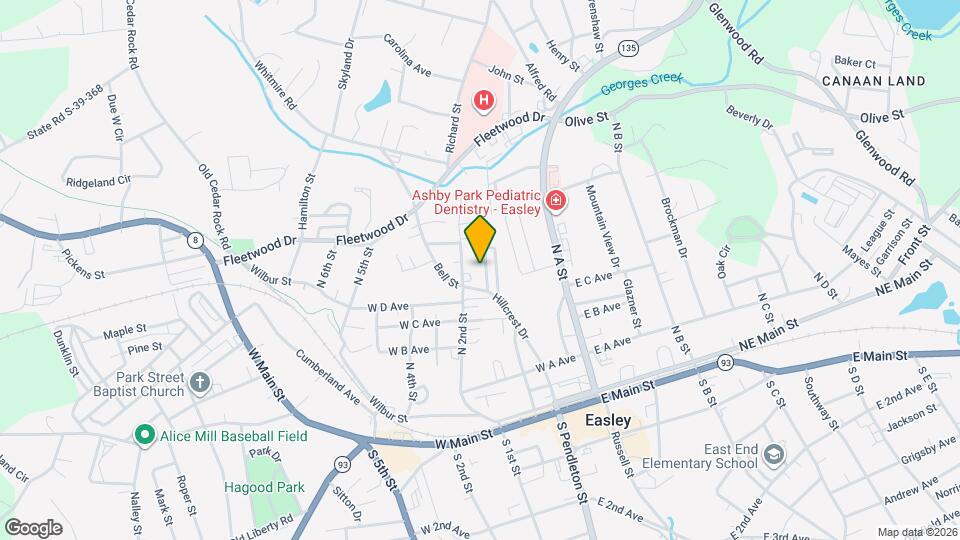 107 Davis St Map and Location Details