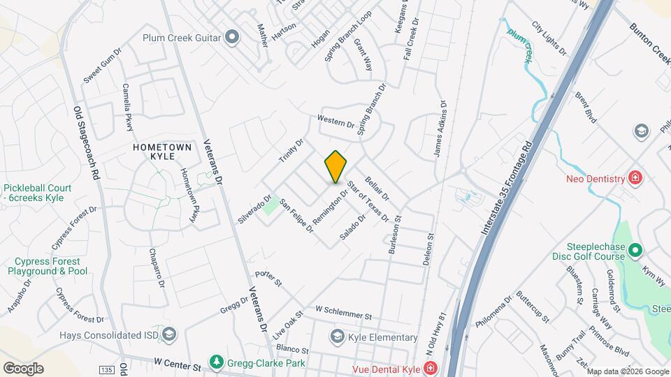 116 Rio Grande Dr Map and Location Details