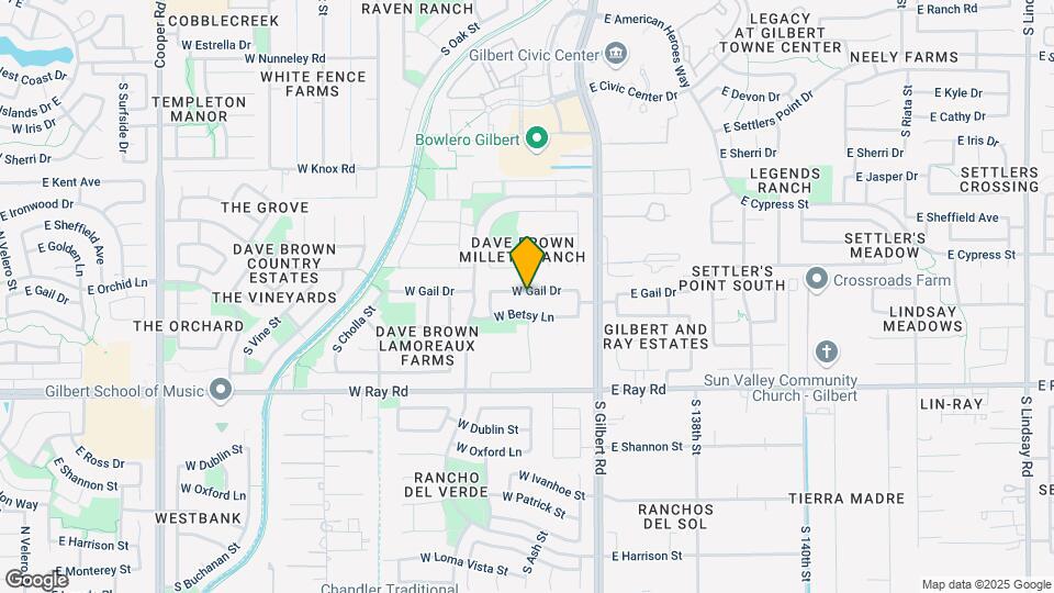 127 W Gail Dr Map and Location Details