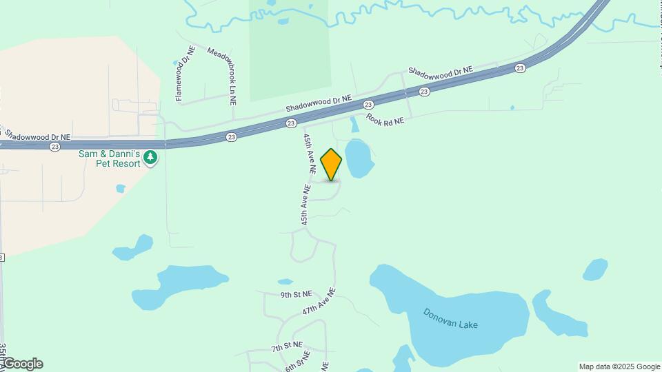 1226 45th Ave NE Map and Location Details