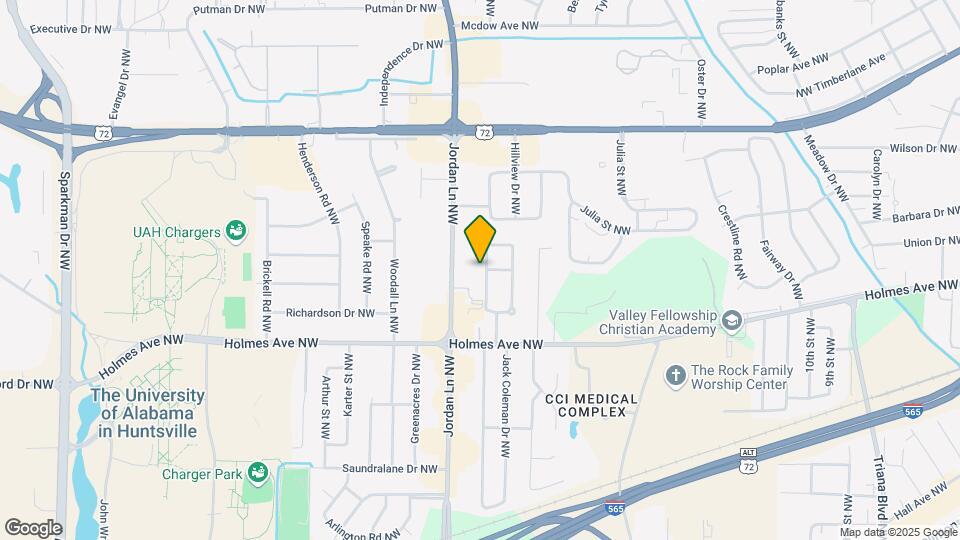 711 Killarney Dr NW Mapa y Detalles de la Ubicación
