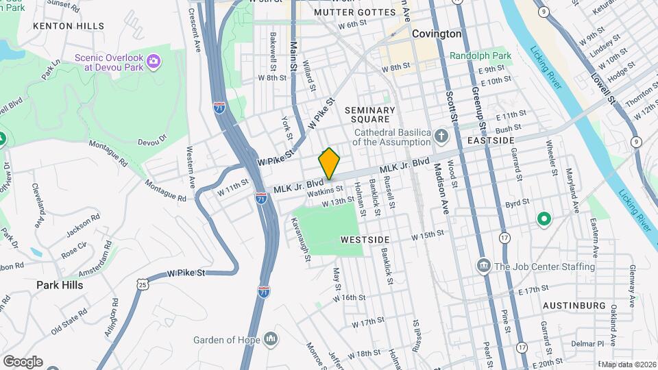 1207 Lee St Map and Location Details