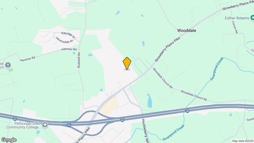 Universal at Strawberry Plains Mapa y Detalles de la Ubicación