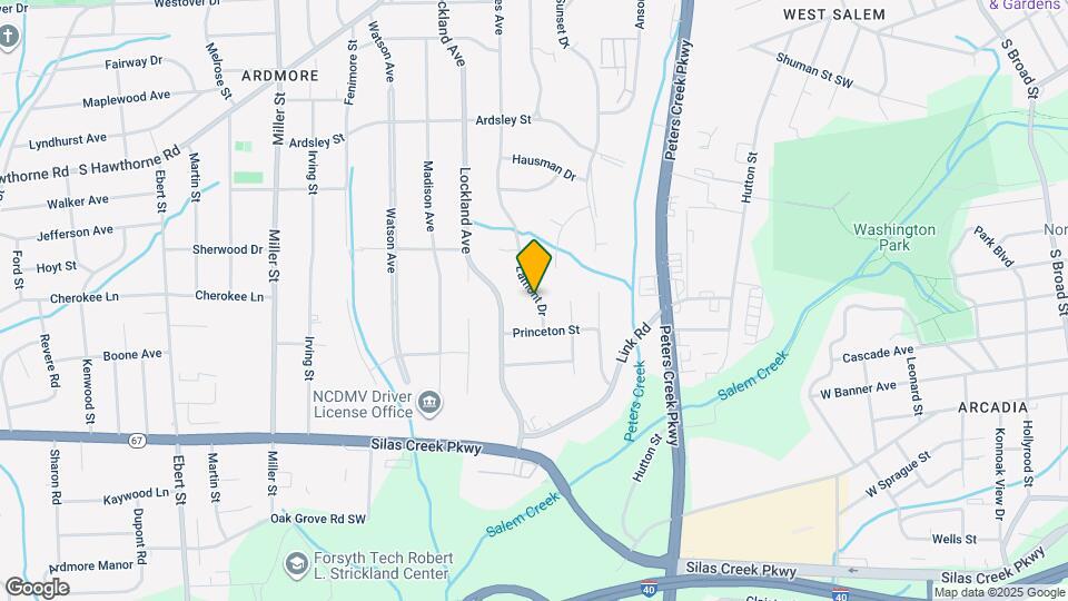 1224 Lamont Dr Map and Location Details