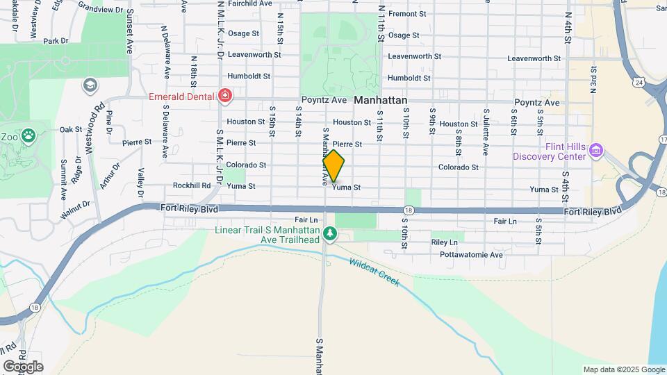 1225 Yuma St Map and Location Details