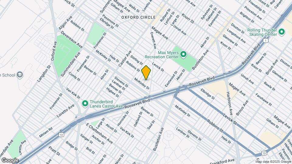 6281 Souder St Map and Location Details