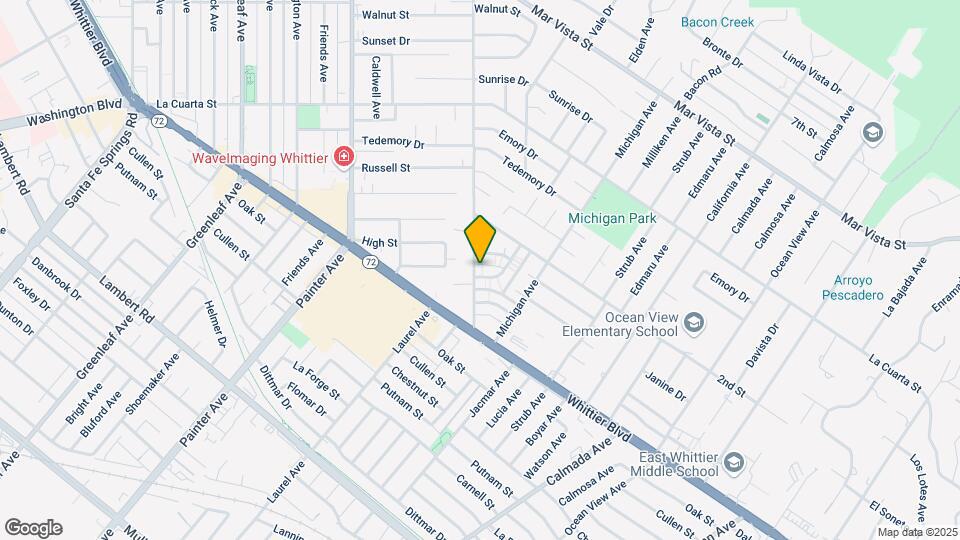 8344 College Ave Map and Location Details
