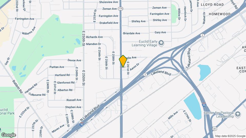 855 E 260th St Map and Location Details