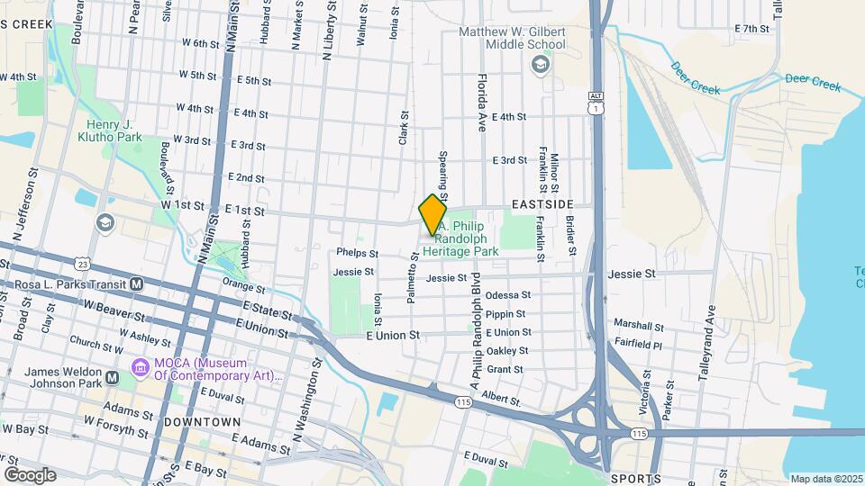 627 Blodgetts Ln Map and Location Details
