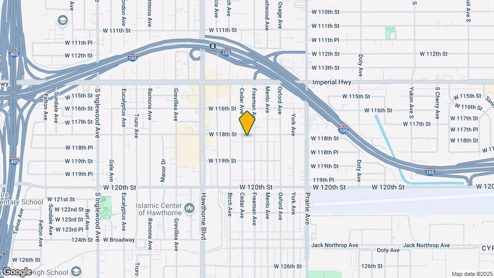 4236 W 118th St Mapa y Detalles de la Ubicación