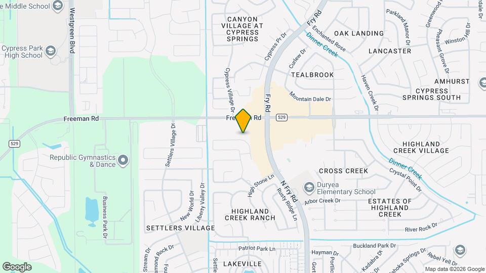 7042 Durango Creek Ln Map and Location Details