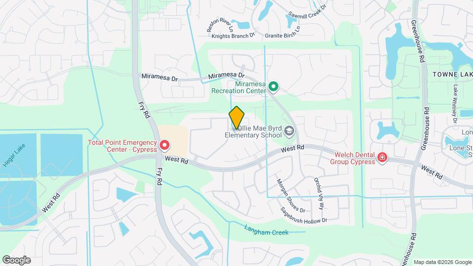 9211 Union Meadow Ln Map and Location Details