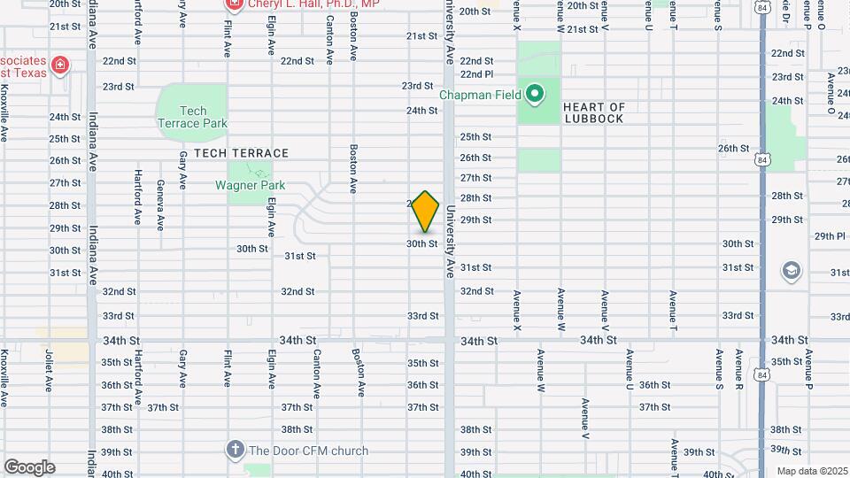 2512 30th St Map and Location Details