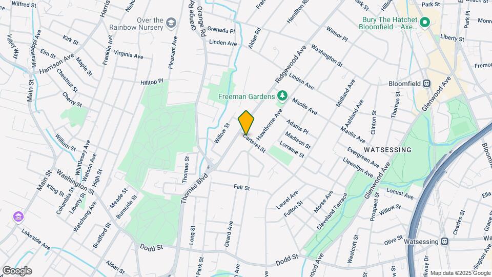 170 Carteret St Map and Location Details