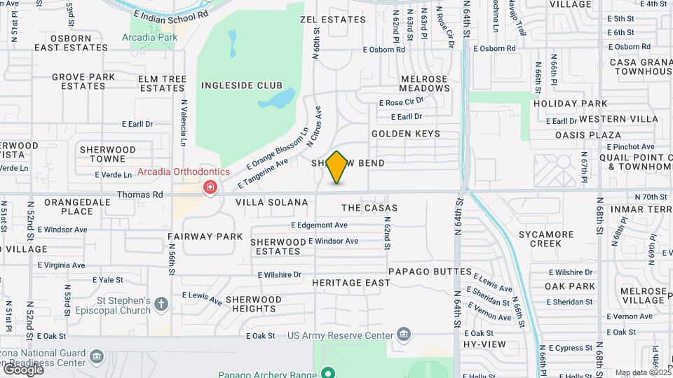 Overture Arcadia 55+ Active Adult Apartments Map and Location Details