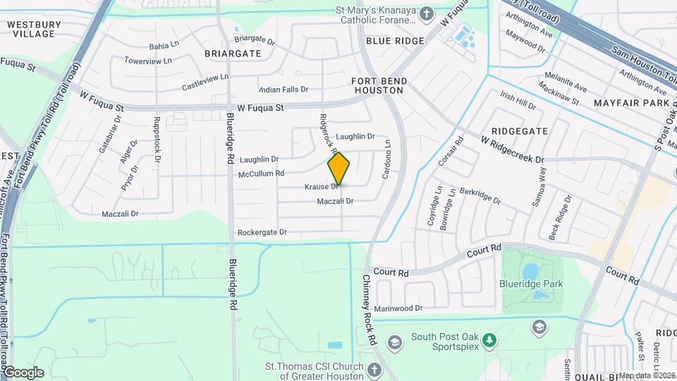 6703 Krause Dr Map and Location Details