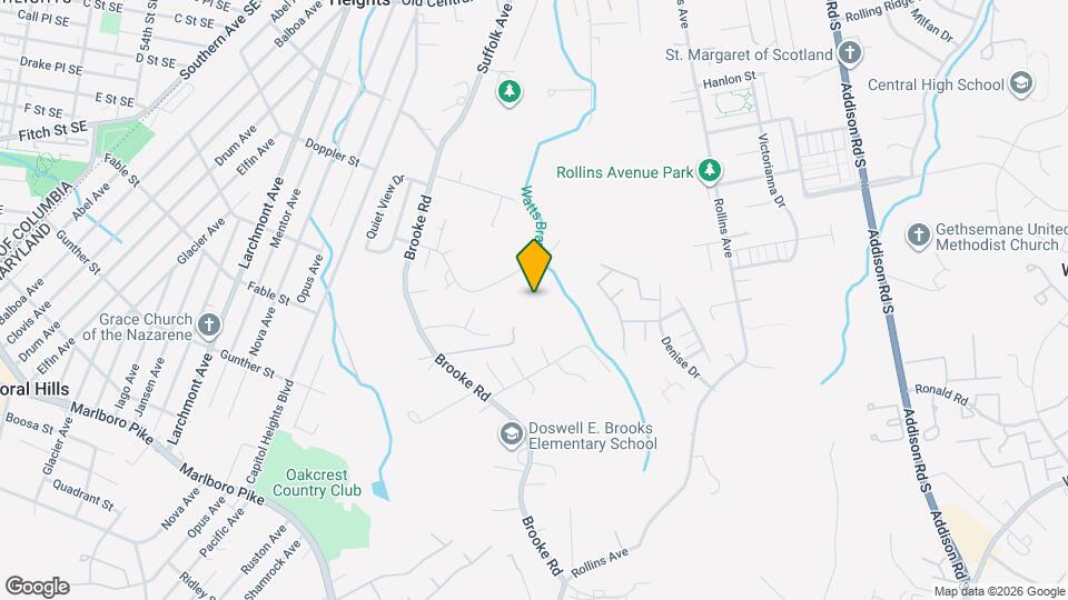 5632 Malvern Way Map and Location Details