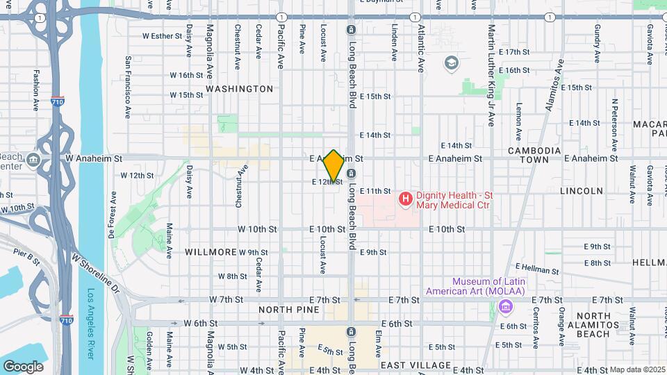 Twelve Street Apartments Map and Location Details