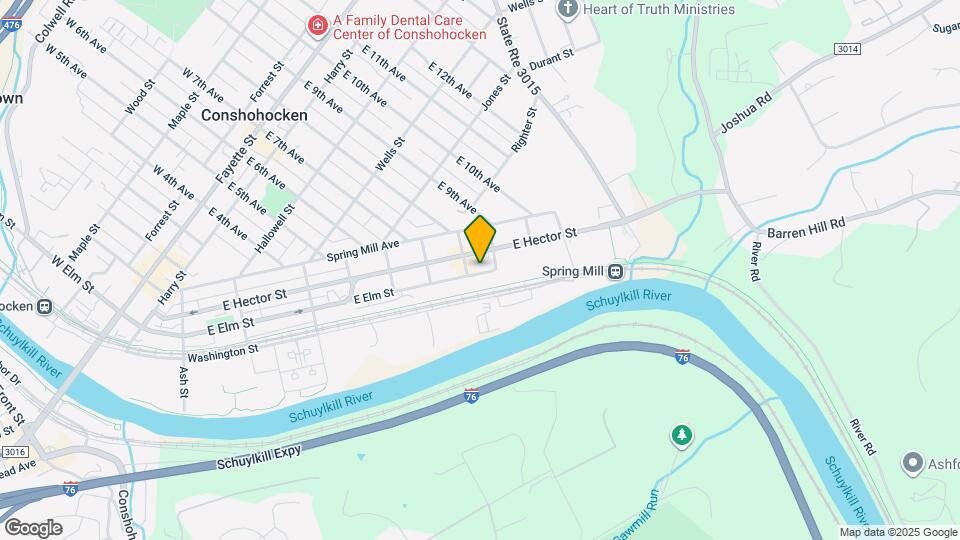 810 E Elm St Map and Location Details