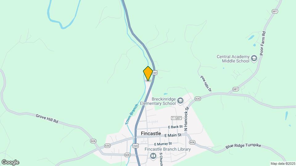 579 Botetourt Rd Map and Location Details