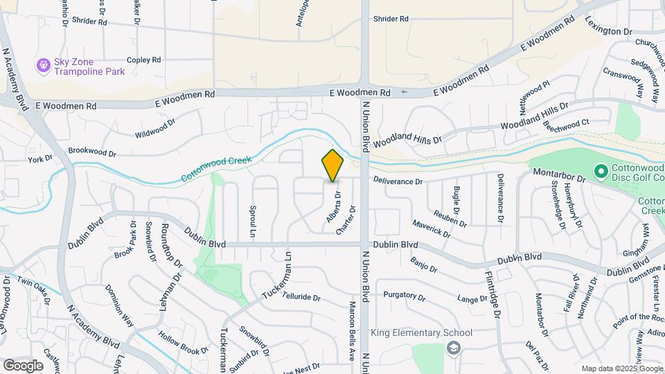6670 Alberta Dr Map and Location Details