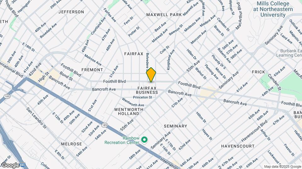 5363-5365 Foothill Blvd Map and Location Details