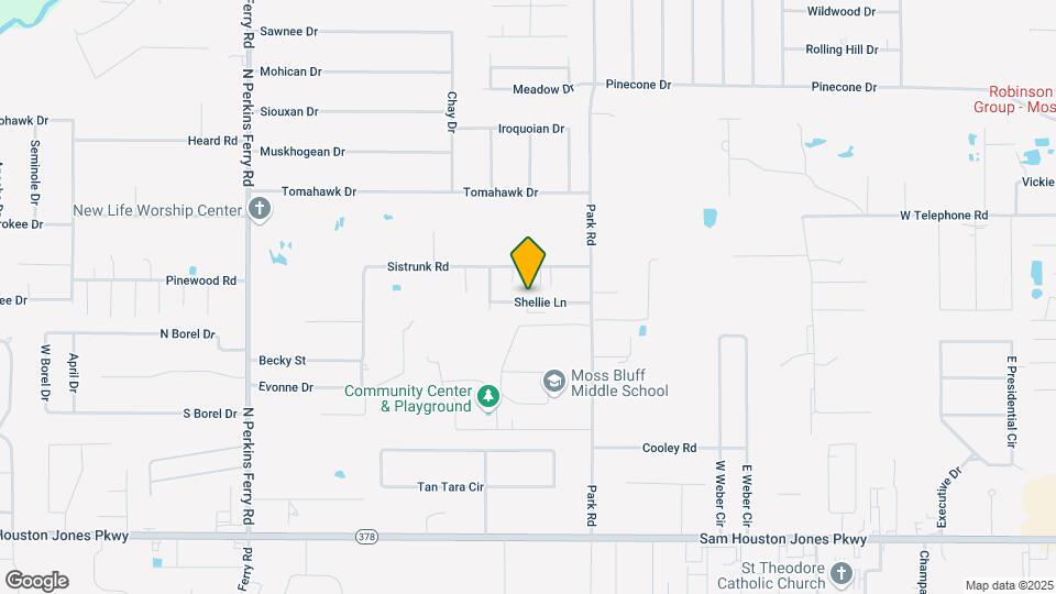 1112 Shellie Ln Mapa y Detalles de la Ubicación