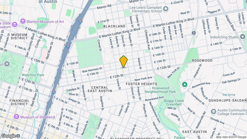 1207 Salina St Map and Location Details