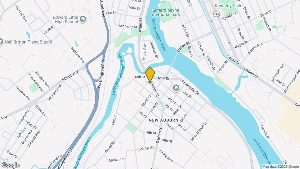 25 S Main St Map and Location Details