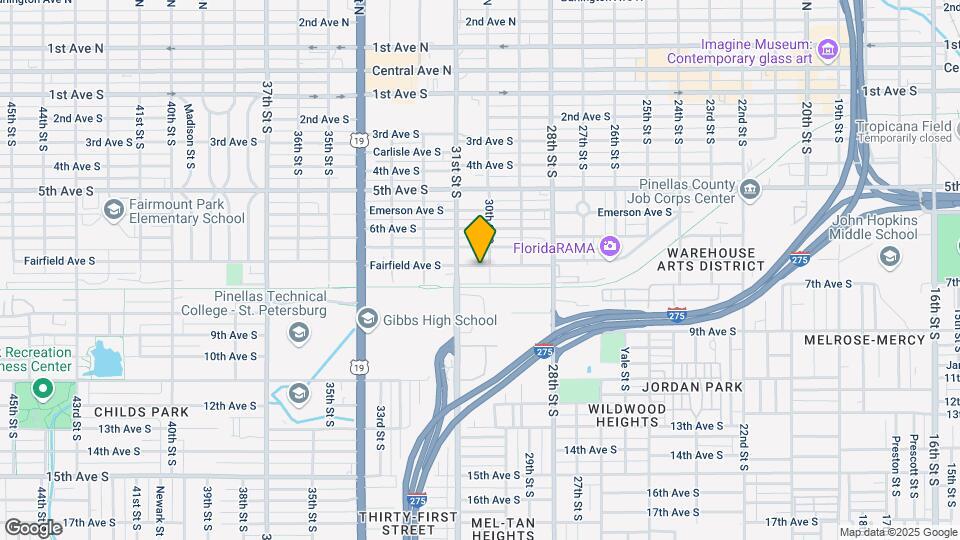 3020 Fairfield Ave S Map and Location Details