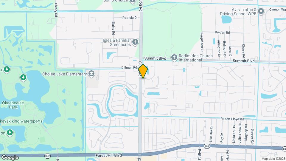 1200 Parkside Green Dr Map and Location Details