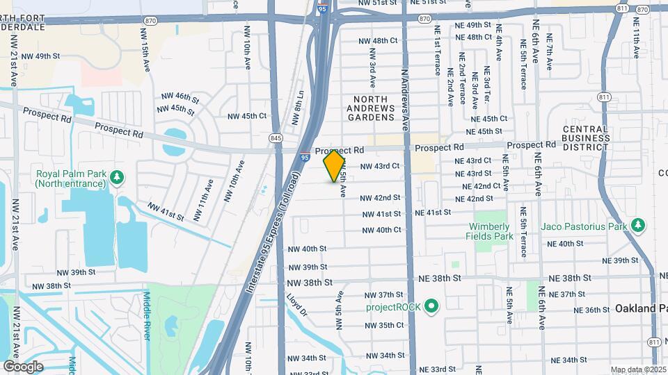 536 NW 43rd St Map and Location Details