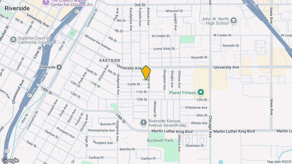 2127 Tenth St Map and Location Details