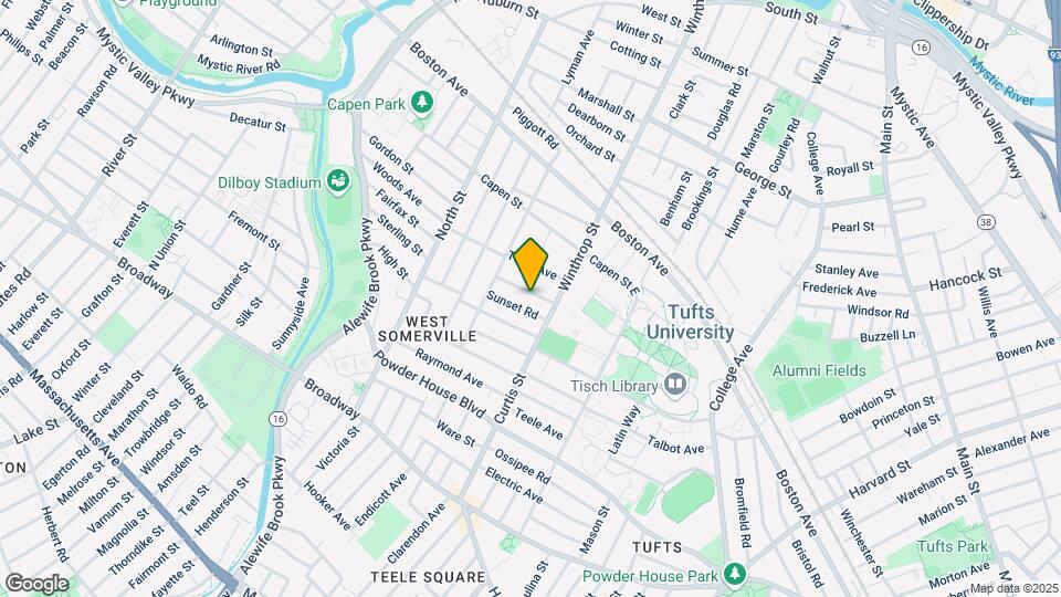 20 Upland Rd, Unit #1 Map and Location Details