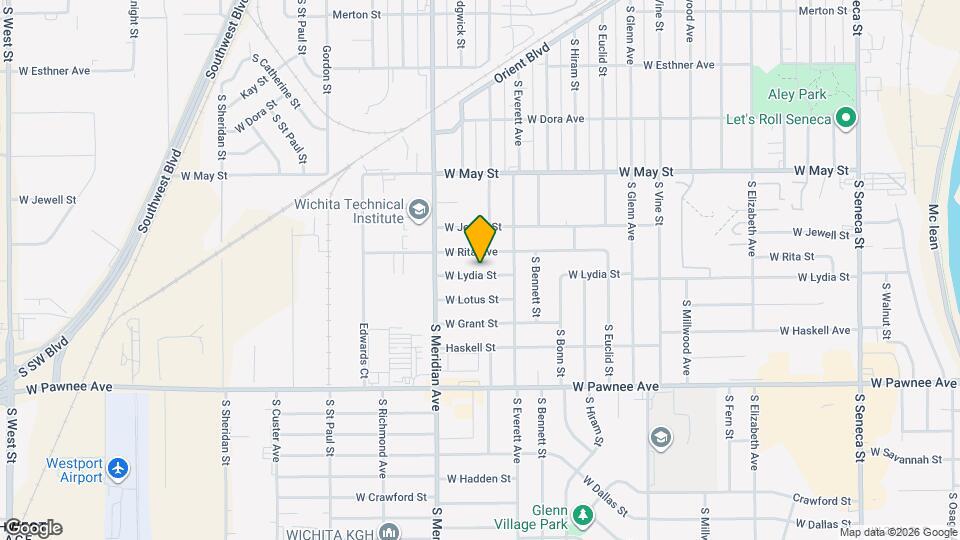 2316 W Lydia St Map and Location Details