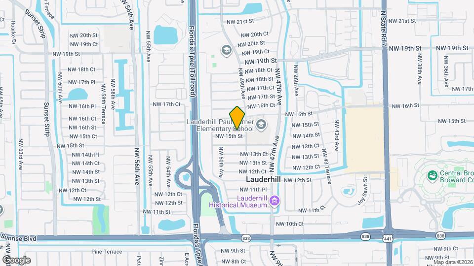 4931 NW 15th St Map and Location Details