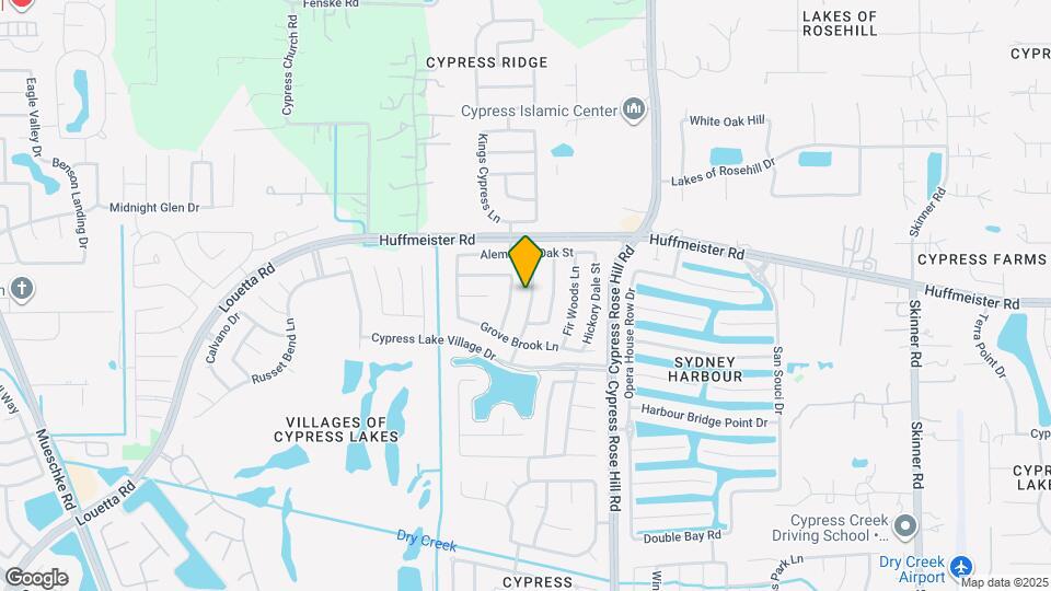 15419 Hazel Thicket Tr Map and Location Details