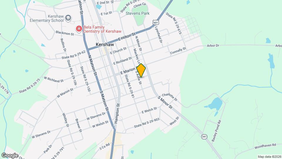 302 E Sumter St Mapa y Detalles de la Ubicación